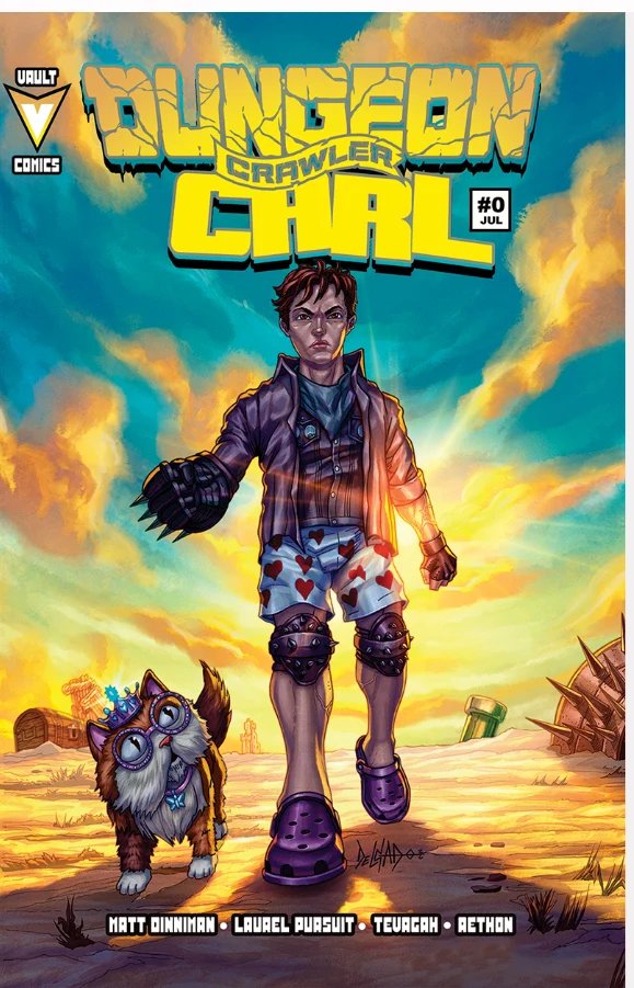 DUNGEON CRAWLER CARL SPECIAL EDITION #0 Kevin Delgado - FALLOUT HOMAGE EXCLUSIVE