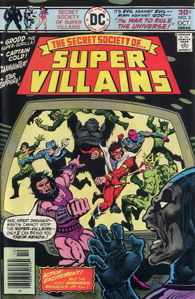 Secret Society of Super-Villains 1976 #3 - mid-grade - $5.99