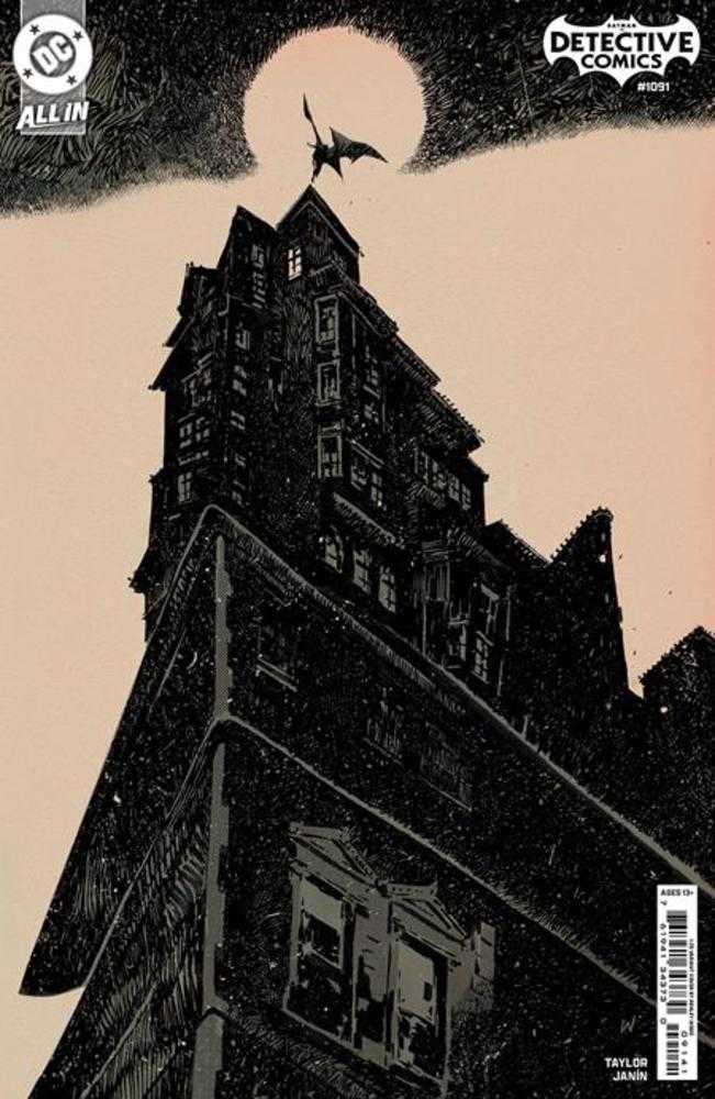 Detective Comics #1091 CVR E 1:25 Ashley Wood Card Stock Variant