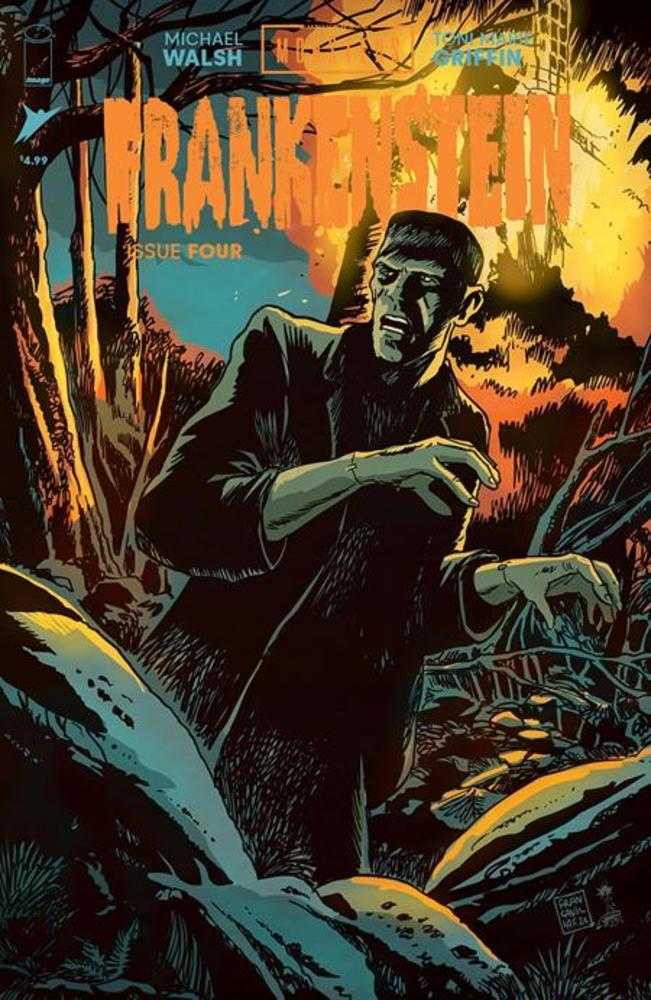 Universal Monsters Frankenstein #4 CVR C 1:10 Francesco Francavilla Connecting Variant (Of 4)