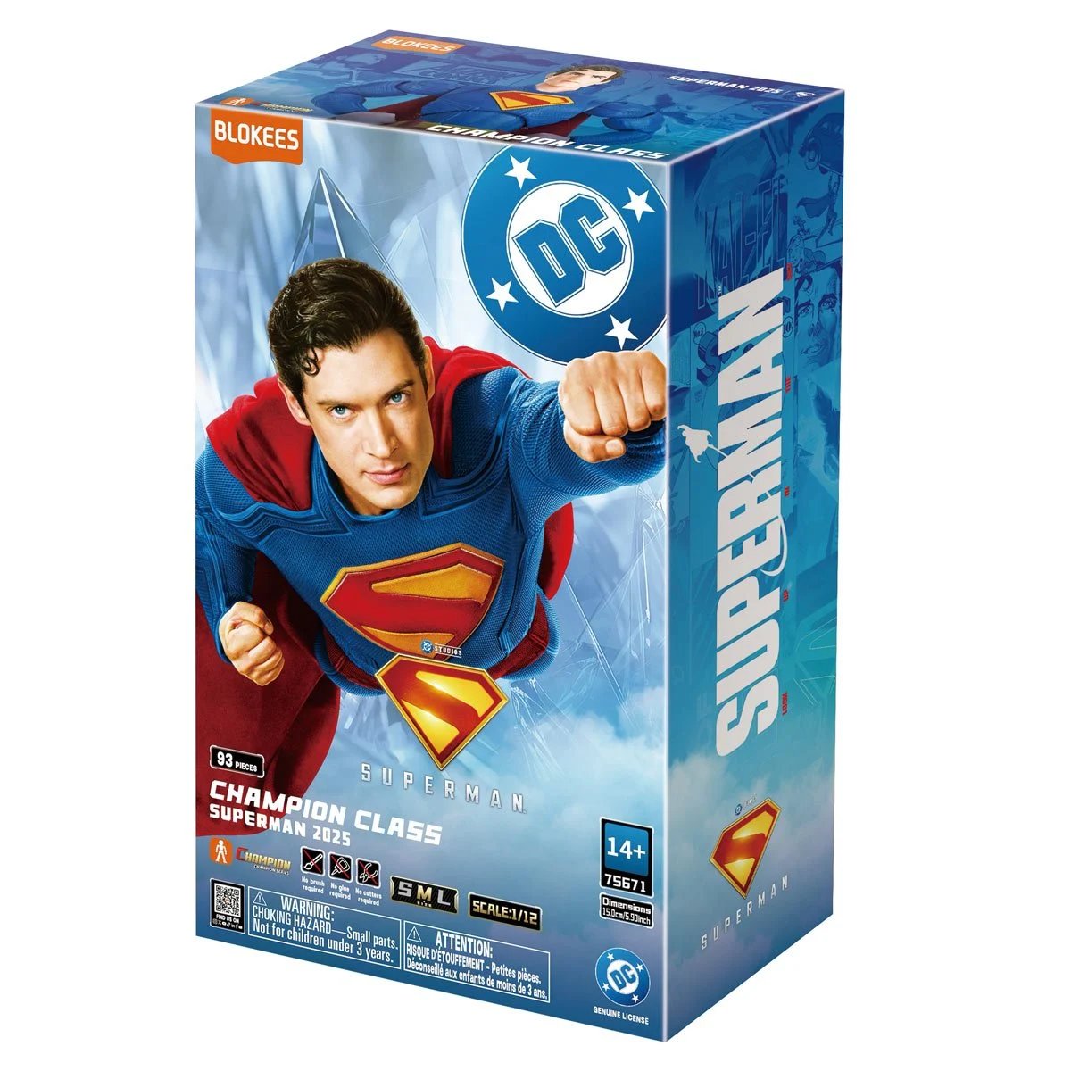 Superman 2025 Champion Class CC01 Blokees Model Kit