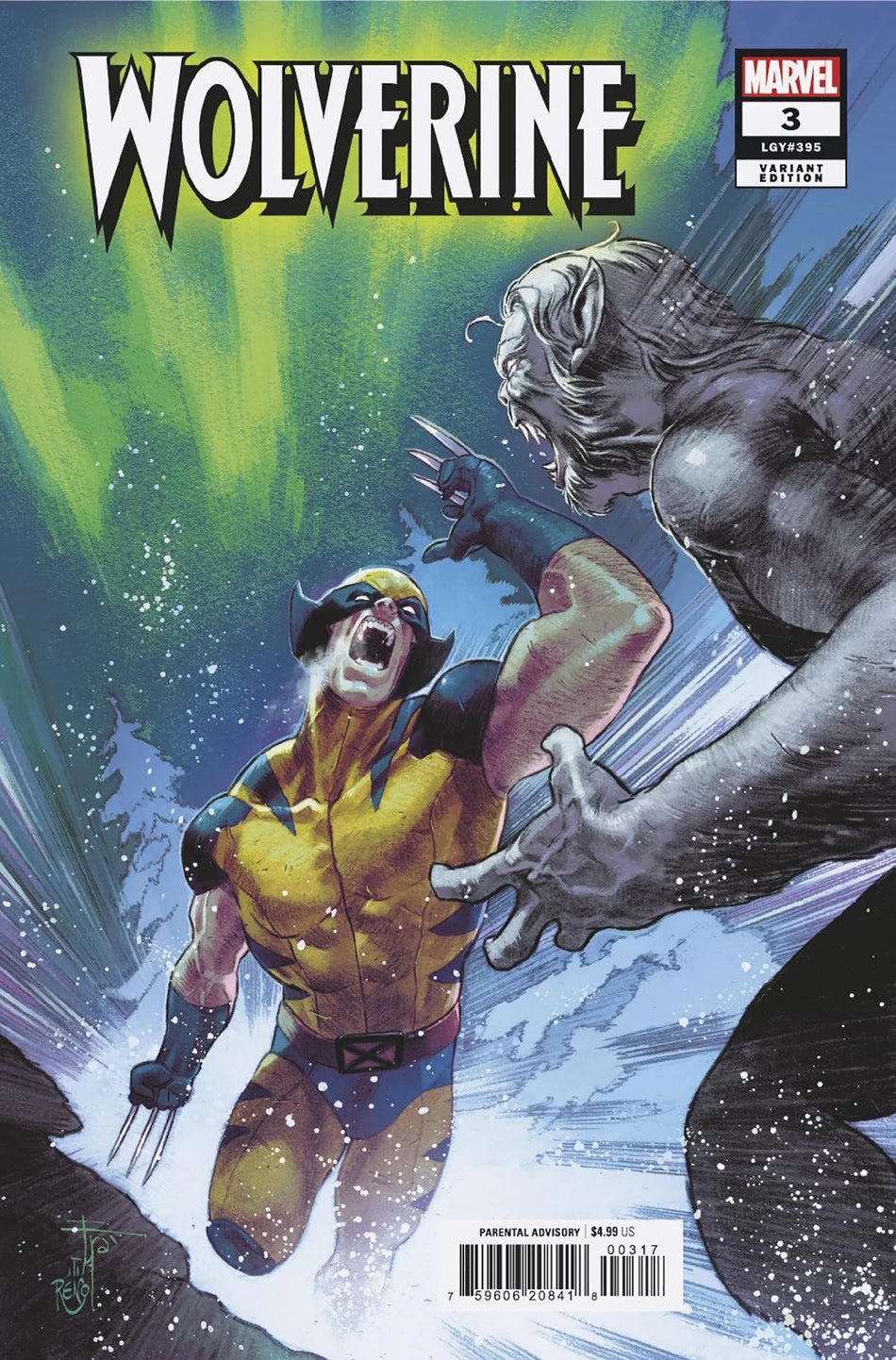 Wolverine #3 Francesco Mobili 1:25 Variant