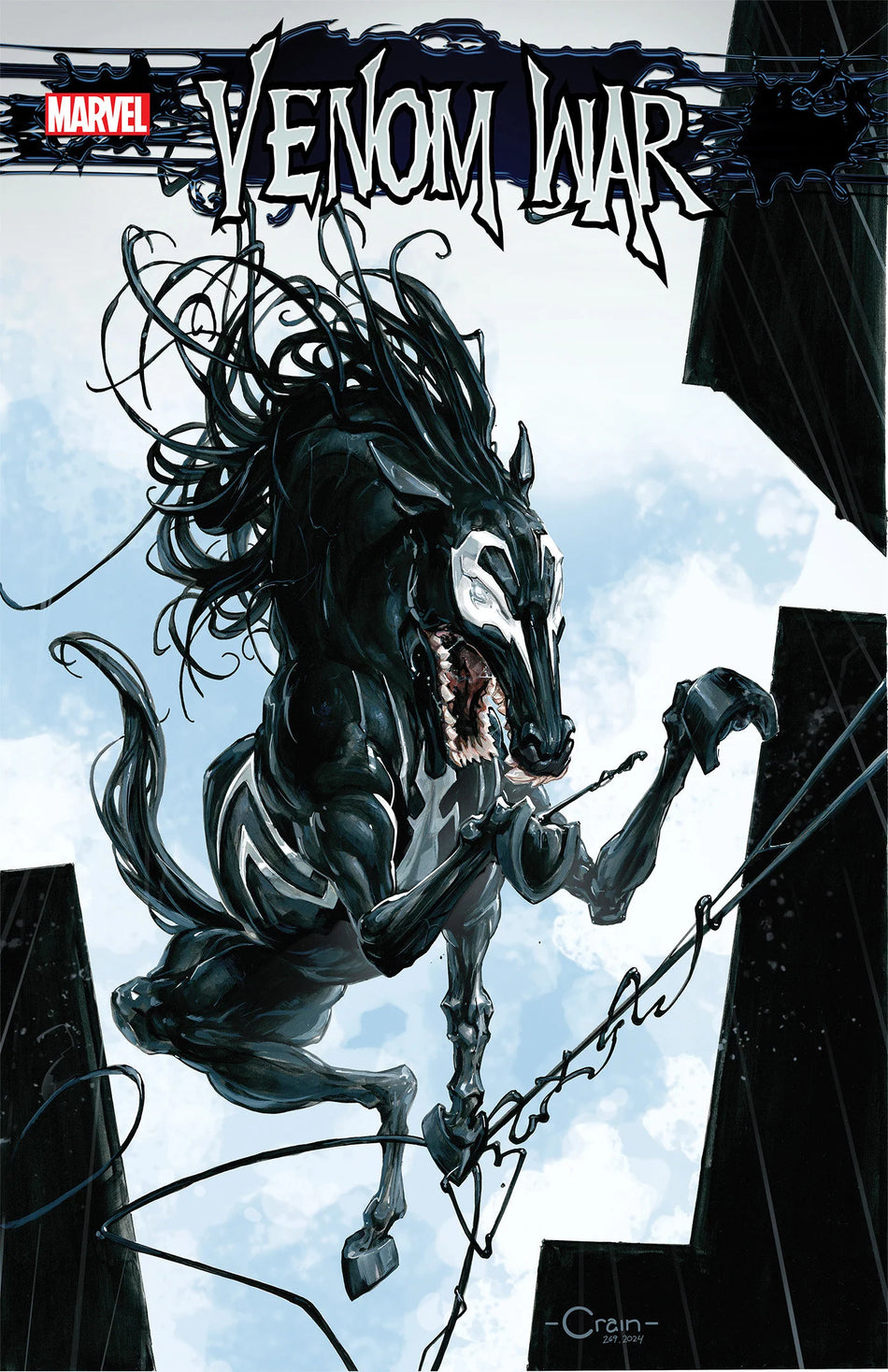 Venom War #5 Clayton Crain Venom Horse Variant [VW]