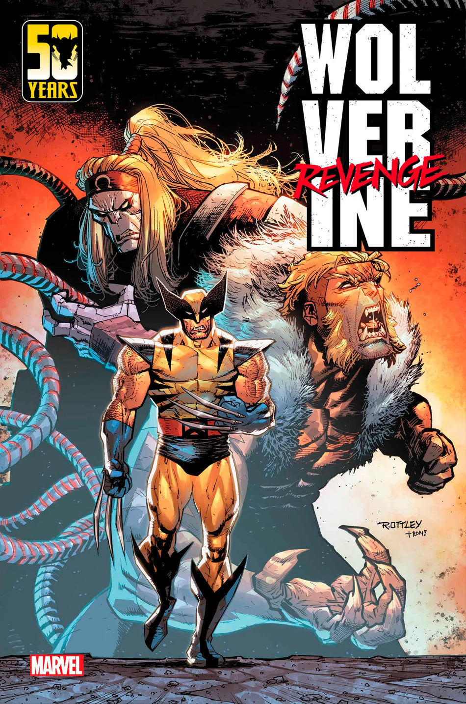 Wolverine Revenge #4 1:25 Variant Edition Ryan Ottley Variant (Of 5)