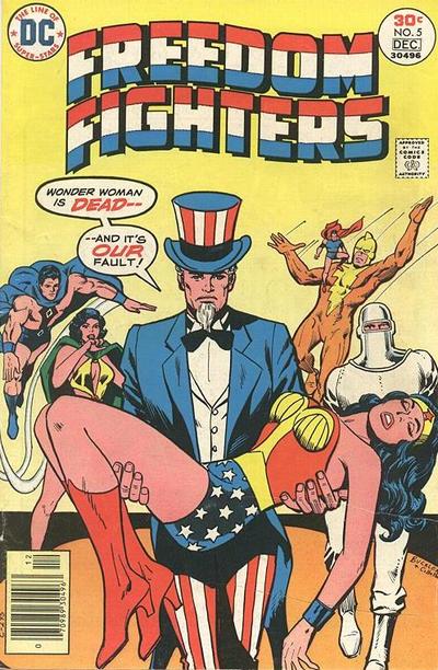 Freedom Fighters 1976 #5 - mid-grade - $5.99