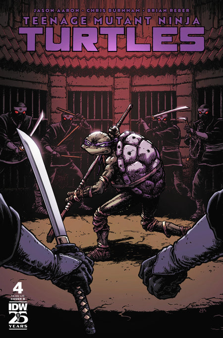 Teenage Mutant Ninja Turtles 2024 #4 Variant B Burnham