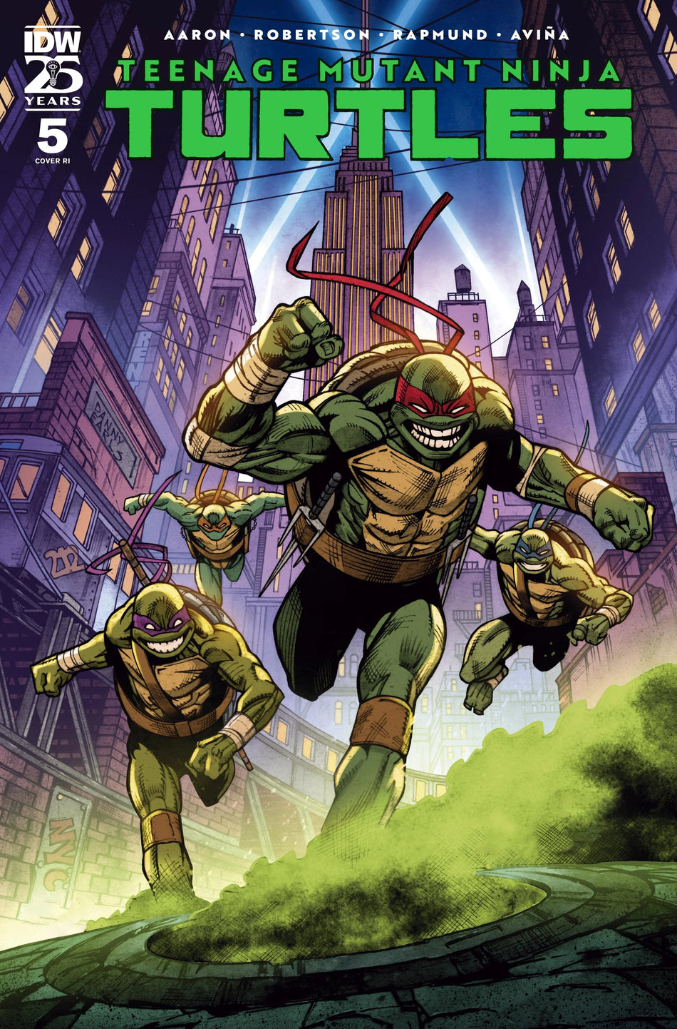 Teenage Mutant Ninja Turtles 2024 #5 Variant RI 1:25 Earls