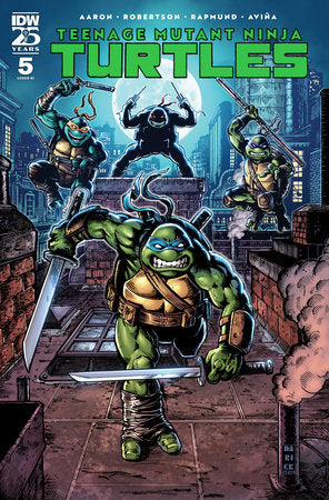 TEENAGE MUTANT NINJA TURTLES 2024 #5 VAR RI 50 ROBERTSON CVR G 1:50 INCV