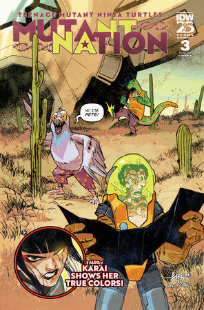 Teenage Mutant Ninja Turtles: Mutant Nation #3 CVR A Fernandez