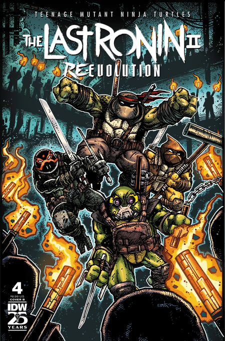 Teenage Mutant Ninja Turtles: the Last Ronin II&mdash;Re-Evolution #4 Variant B Kevin Eastman
