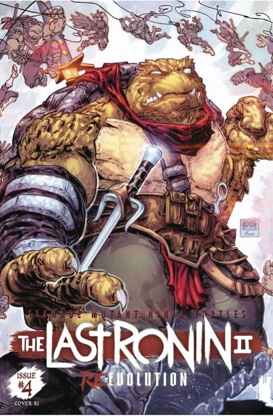 Teenage Mutant Ninja Turtles: the Last Ronin II&mdash;Re-Evolution #4 Variant RI 1:25 Williams II