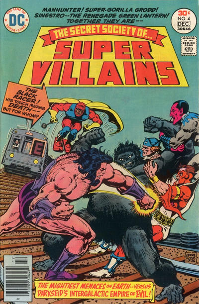 Secret Society of Super-Villains 1976 #4 - mid-grade - $5.99