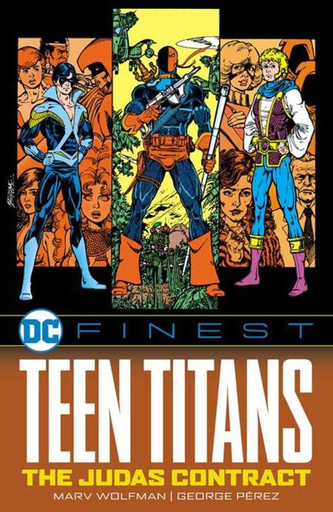 DC Finest Teen Titans the Judas Contract TPB