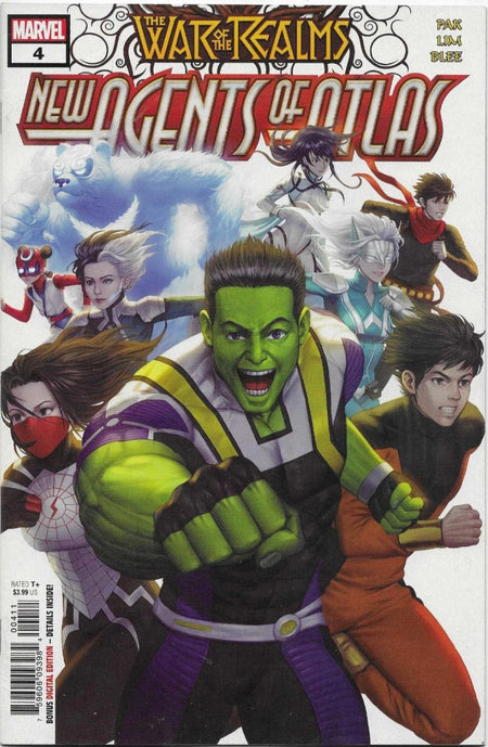 WAR OF REALMS NEW AGENTS OF ATLAS #4 VF