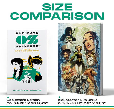 Ultimate OZ Universe: V2 Into the Outerlands Exclusive Hardcover w/Slipcase & Extras