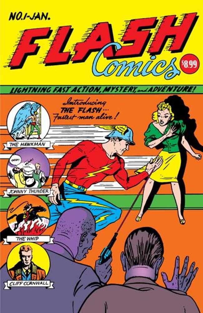 Flash Comics #1 Facsimile Edition CVR B Sheldon Moldoff Foil Variant
