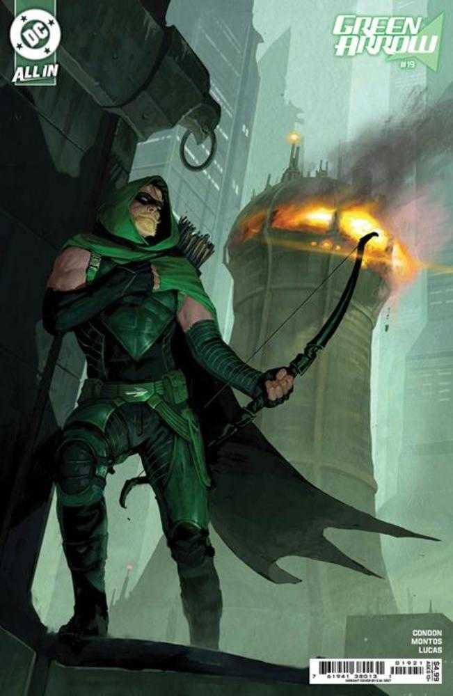 Green Arrow #19 CVR B Em Gist Card Stock Variant