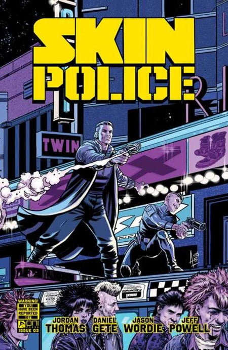Skin Police #3 CVR B Andy Belanger Variant (Of 4)