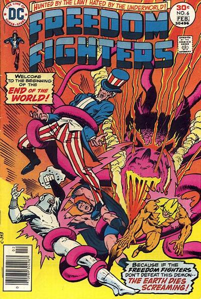 Freedom Fighters 1976 #6 - mid-grade - $3.99