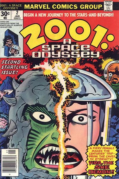 2001, A Space Odyssey 1976 #2 - mid-grade - $6.99