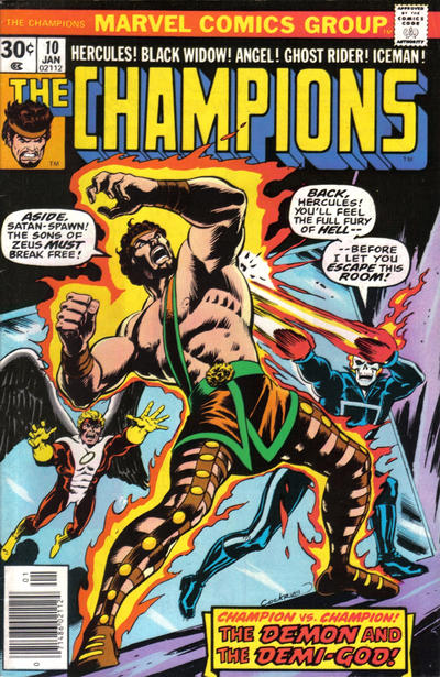 The Champions 1975 #10 Regular Edition - mid-grade - $9.99