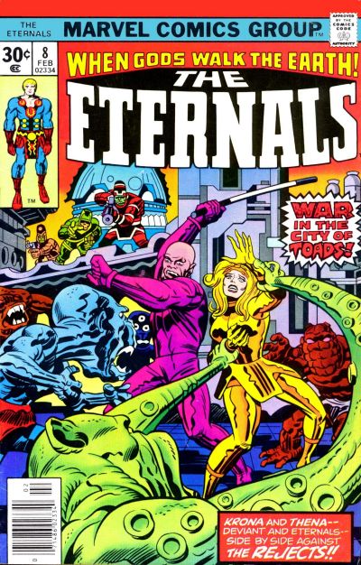 The Eternals 1976 #8 - mid-grade - $3.99