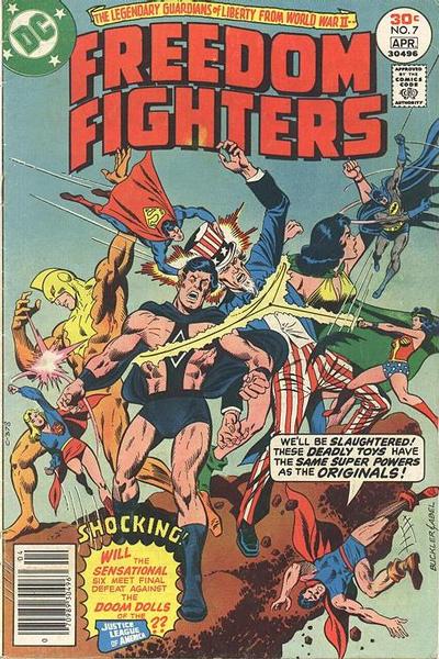 Freedom Fighters 1976 #7 - mid-grade - $3.99