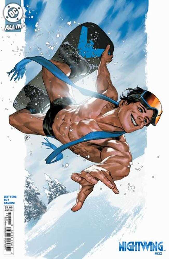 Nightwing #122 CVR D Yasmine Putri Sweater Weather Card Stock Variant