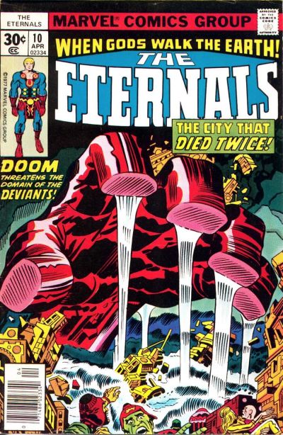 The Eternals 1976 #10 - mid-grade - $8.99