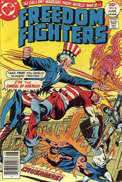 Freedom Fighters 1976 #8 - low grade - $3.99