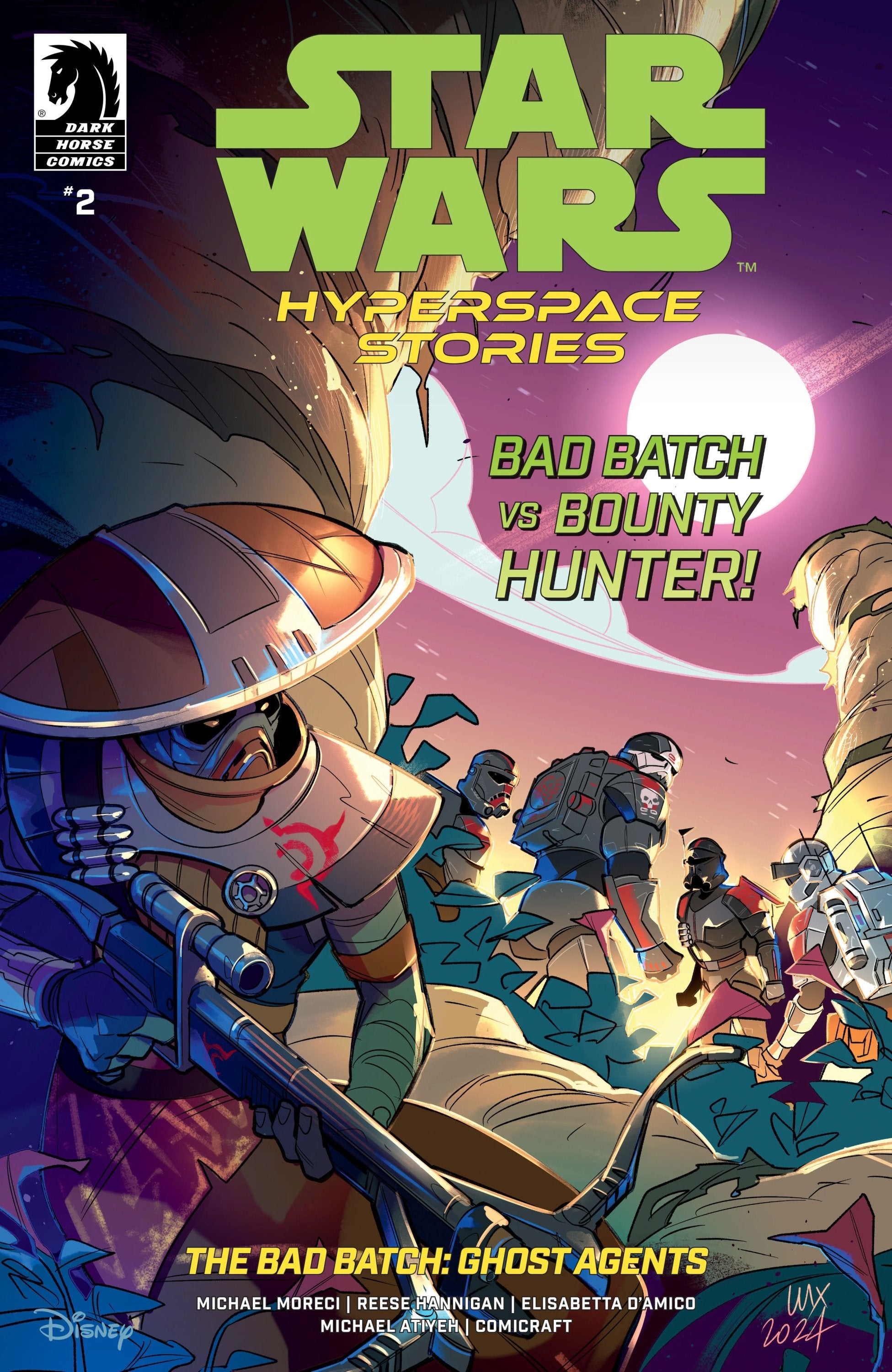 Star Wars: Hyperspace Stories-Bad Batch-Ghost Agents #2 CVR A Valeria Favoccia 04/02/25
