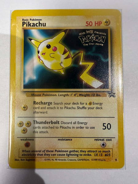 Pokemon Card - Pikachu Movie WoTC Promo [Lightly Played]