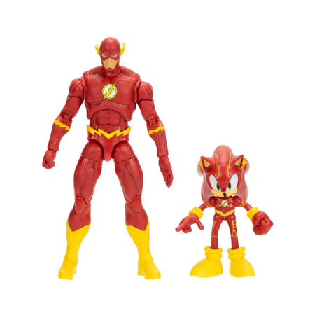 DC x Sonic the Hedgehog Action Figure The Flash and Sonic