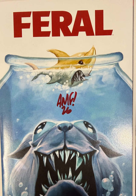 Feral 1 Skottie Young Exclusive Variant Signed by Creator Tony Fleecs