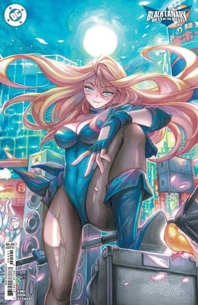 Black Canary Best of the Best #4 CVR B Rachta Lin Card Stock Variant (Of 6)