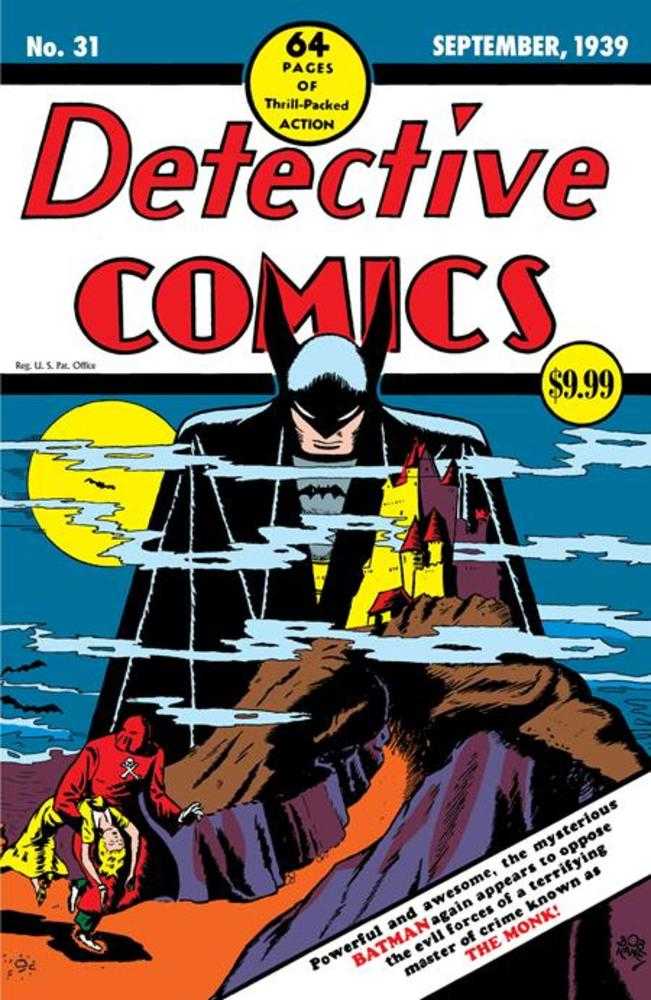 Detective Comics #31 Facsimile Edition CVR B Bob Kane Foil Variant