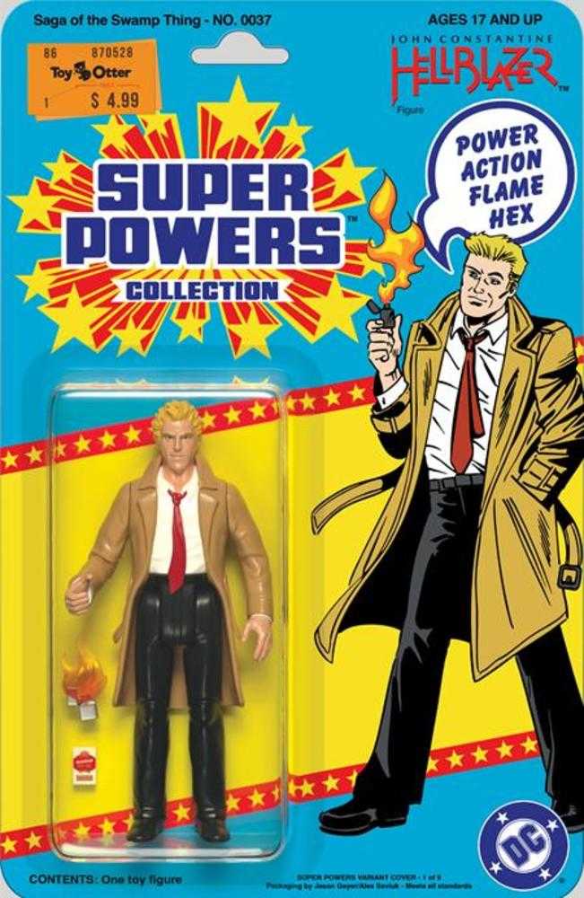 Saga of the Swamp Thing #37 Facsimile Edition CVR C Super Powers Card Stock Variant Mature