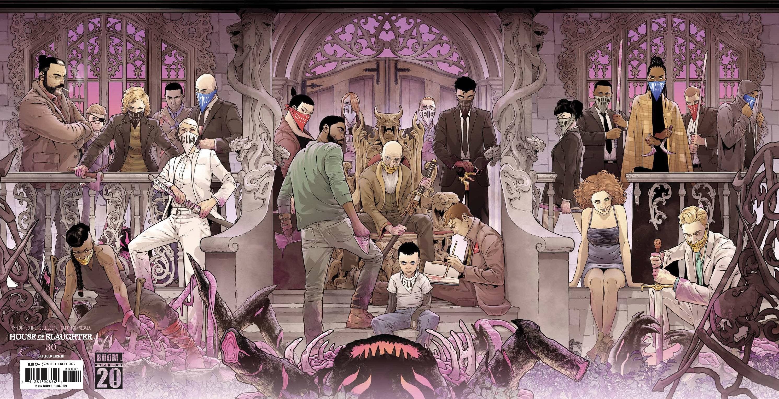 House of Slaughter #30 CVR D Gatefold Variant Luckert