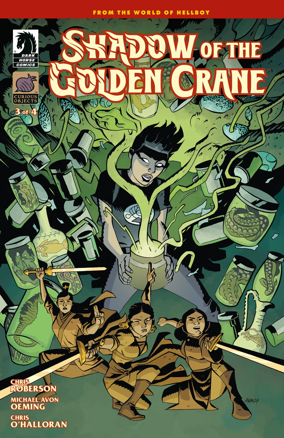 Shadow of the Golden Crane #3 CVR A Michael Avon Oeming 04/16/25