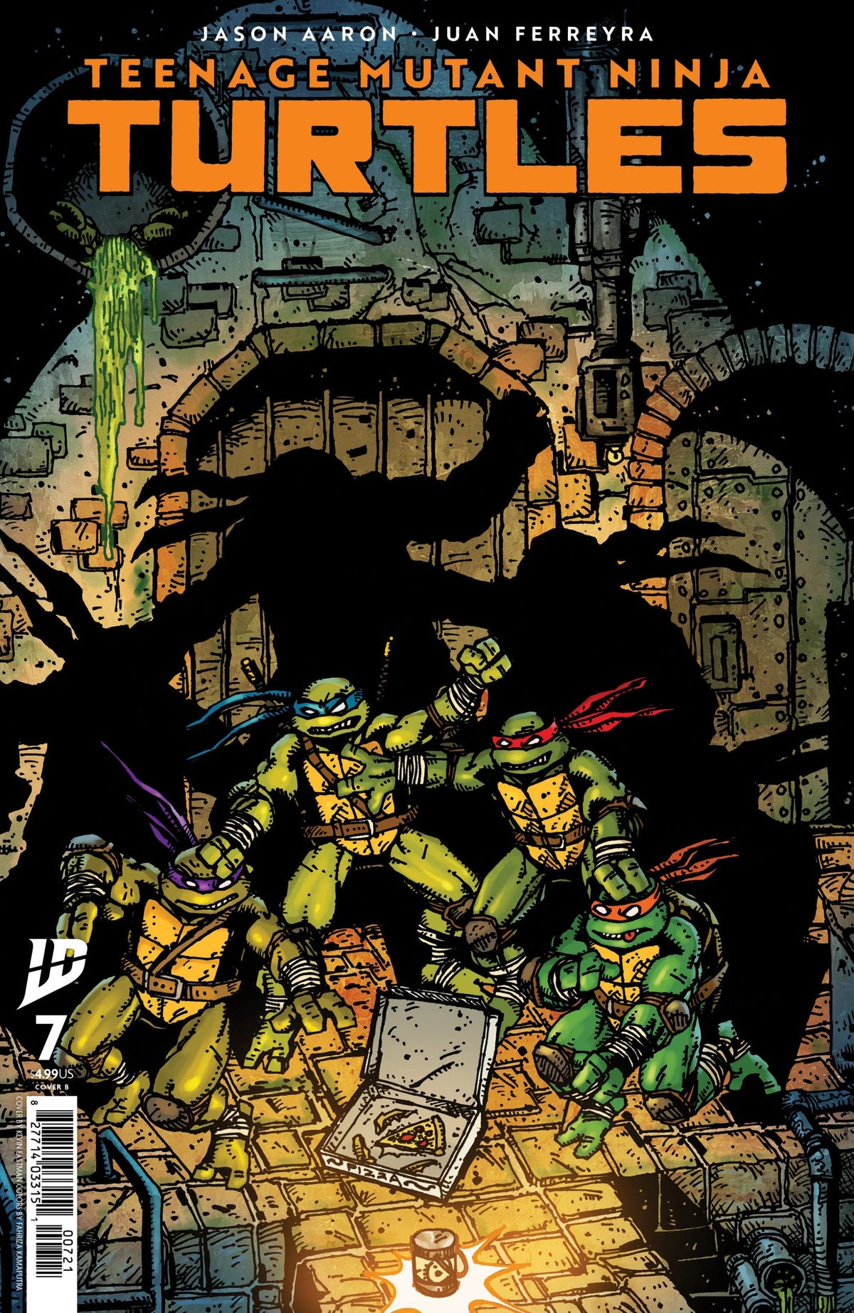 Teenage Mutant Ninja Turtles #7 Variant B Kevin Eastman