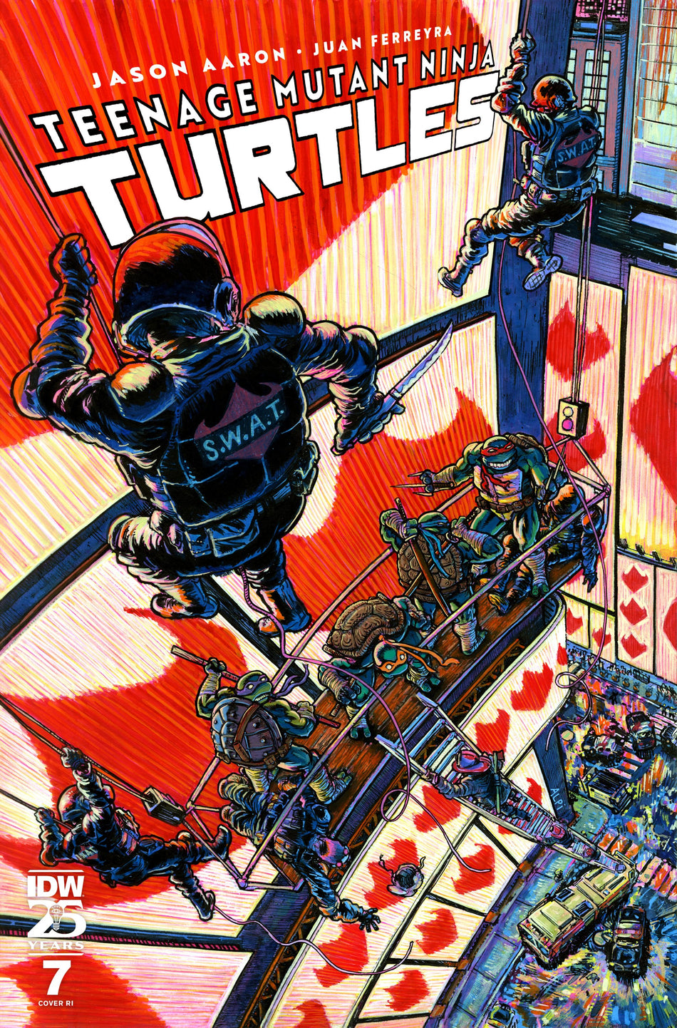 Teenage Mutant Ninja Turtles #7 Variant RI 1:10 Alpi