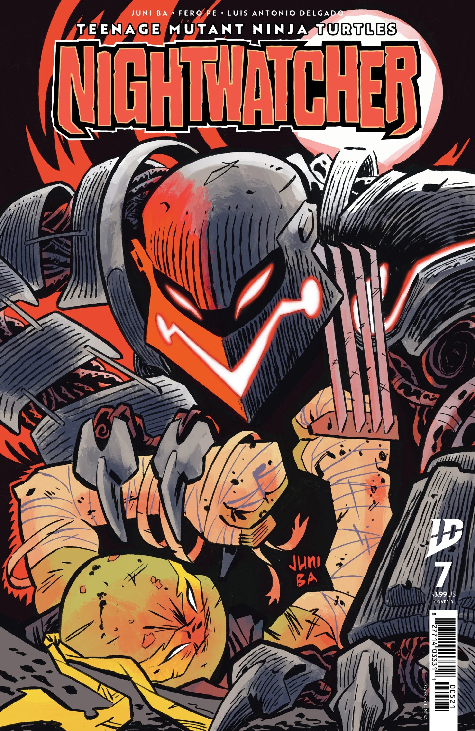 Teenage Mutant Ninja Turtles: Nightwatcher #7 Variant B Ba 04/09/25