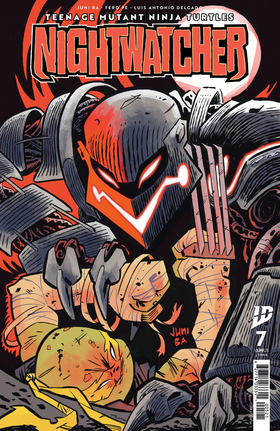 Teenage Mutant Ninja Turtles: Nightwatcher #7 Variant B Ba 04/09/25