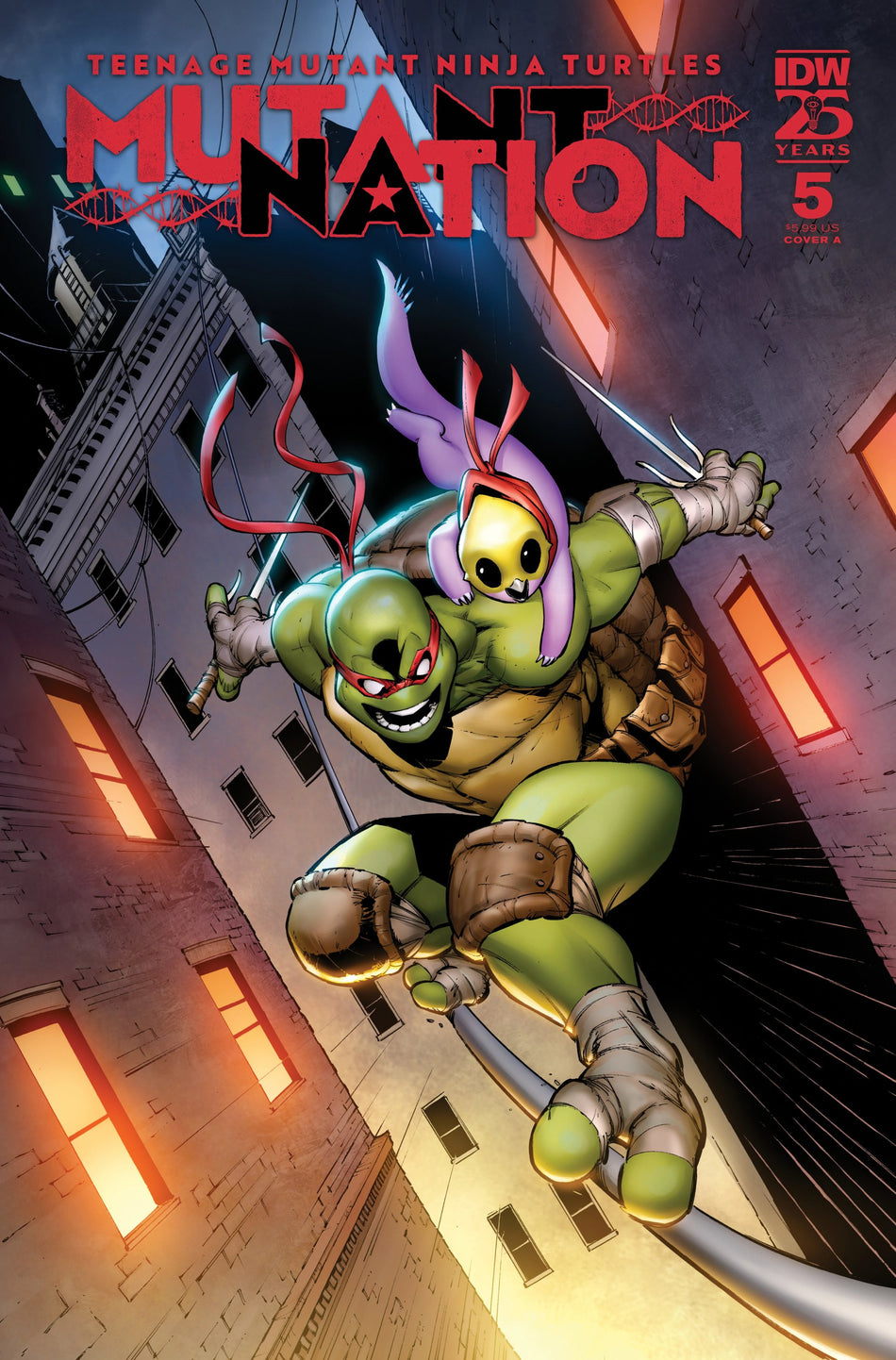 Teenage Mutant Ninja Turtles: Mutant Nation #5 CVR A Dunbar 03/19/25