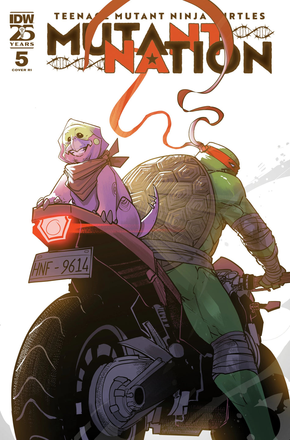 Teenage Mutant Ninja Turtles: Mutant Nation #5 Variant RI 1:10 Cizmesija 03/19/25