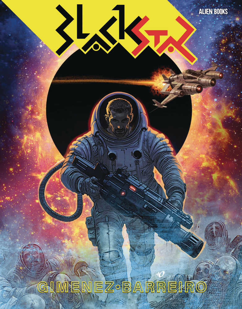 Black Star Graphic Novel CVR A Olivetti 03/26/25