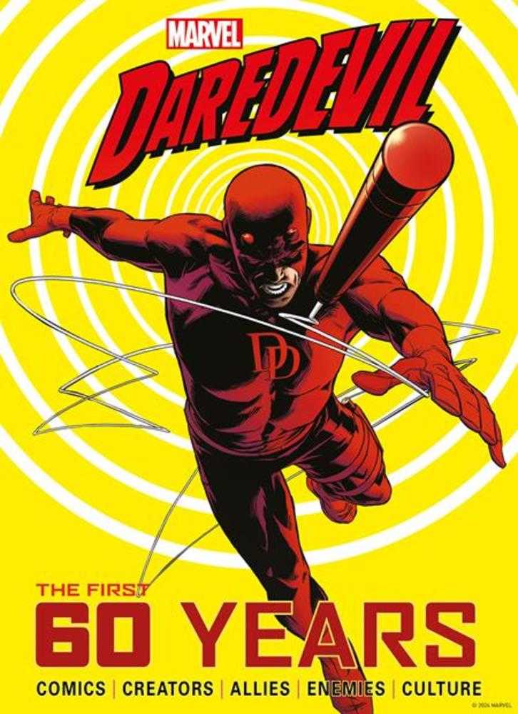 Marvels Daredevil the First 60 Years Hardcover 08/13/25