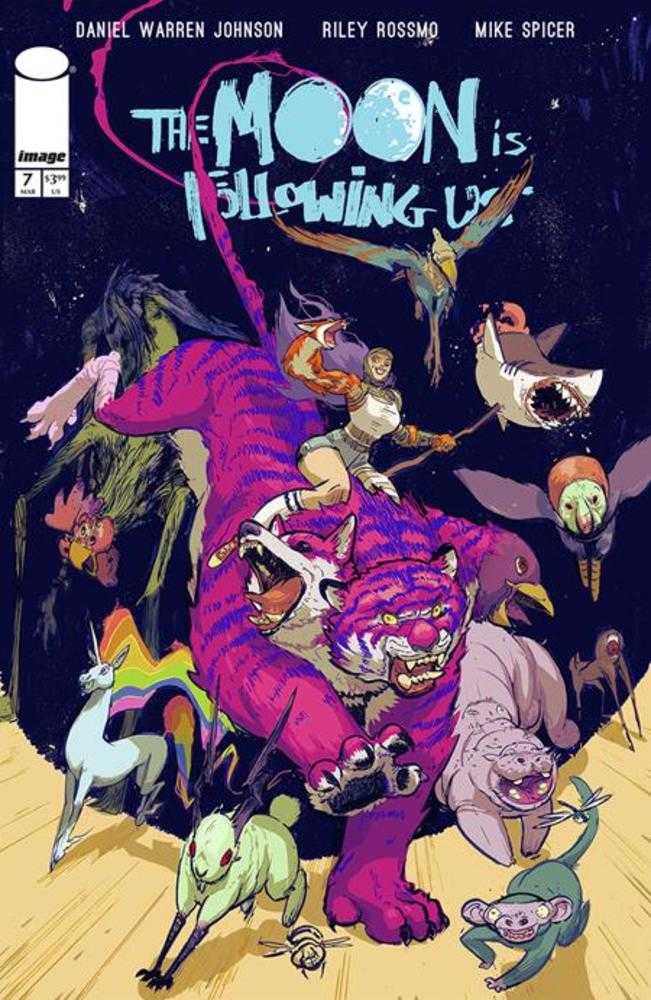 Moon Is Following Us #7 CVR A Riley Rossmo & Mike Spicer (Of 10)