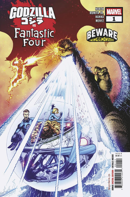 Godzilla vs. Fantastic Four #1 03/26/25