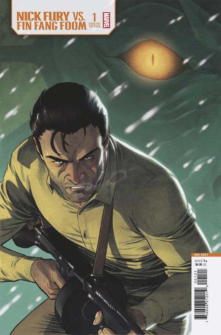 Nick Fury vs Fin Fang Foom #1 Elena Casagrande Variant